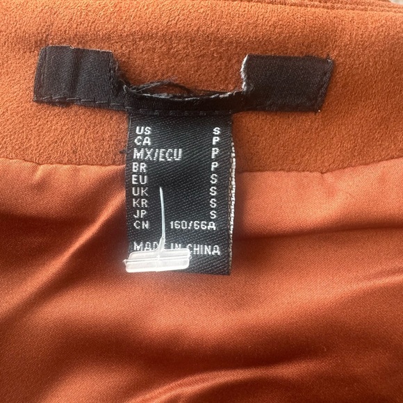 Forever 21 Orange Asymmetrical Embellished Mini Skirt - Picture 5 of 5